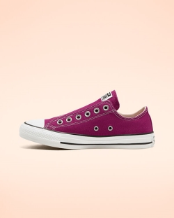 Converse Seasonal Color Chuck Taylor All Star Női Slip On Rózsaszín/Bordó | LTHXCGR-HU